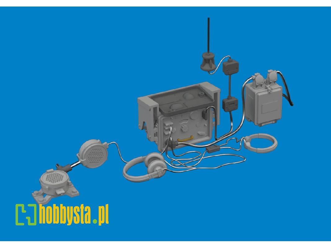 Sd. Kfz. 250 radio equipment PRINT 1/35 - TAKOM - zdjęcie 1 Sd. Kfz. 250 radio equipment PRINT 1/35 - TAKOM - zdjęcie 1
