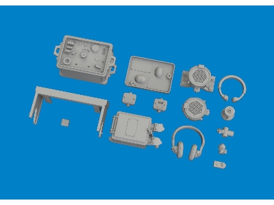 Sd. Kfz.  250 radio equipment PRINT 1/35 - TAKOM - zdjęcie 3