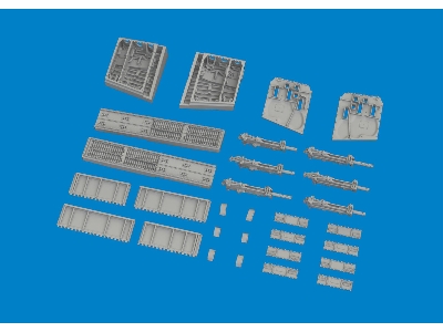 P-40E gun bays PRINT 1/48 - EDUARD - zdjęcie 4