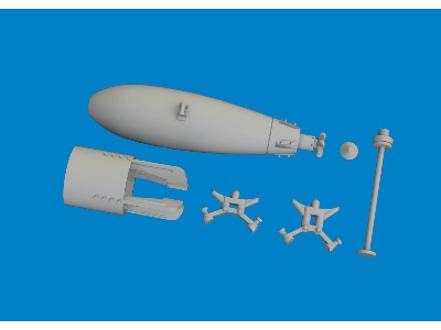 P-40 250lb Mk.2 British bomb PRINT 1/48 - EDUARD - zdjęcie 4