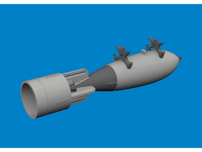 P-40 500lb GP British bomb PRINT 1/48 - EDUARD - zdjęcie 3