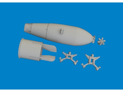 P-40 250lb Mk.1 British bomb PRINT 1/48 - EDUARD - zdjęcie 4