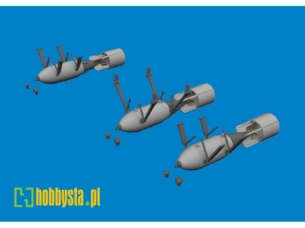 P-40 250lb MC British bombs PRINT 1/48 - EDUARD - zdjęcie 1 P-40 250lb MC British bombs PRINT 1/48 - EDUARD - zdjęcie 1