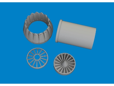 F-35C exhaust nozzle PRINT 1/48 - TAMIYA - zdjęcie 3
