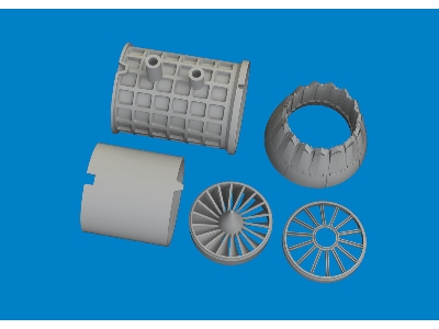 F-35B exhaust nozzle PRINT 1/48 - TAMIYA - zdjęcie 3