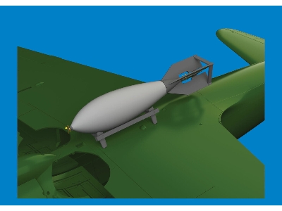 A6M5/7 500kg bomb PRINT 1/48 - EDUARD - zdjęcie 2