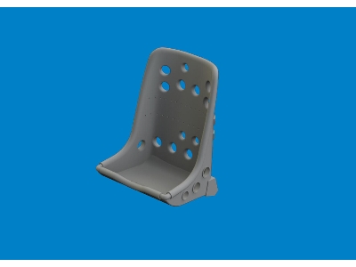 A6M5 seat PRINT 1/48 - EDUARD - zdjęcie 1