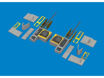 A6M5 Type 52 gun bays PRINT 1/48 - EDUARD - zdjęcie 1