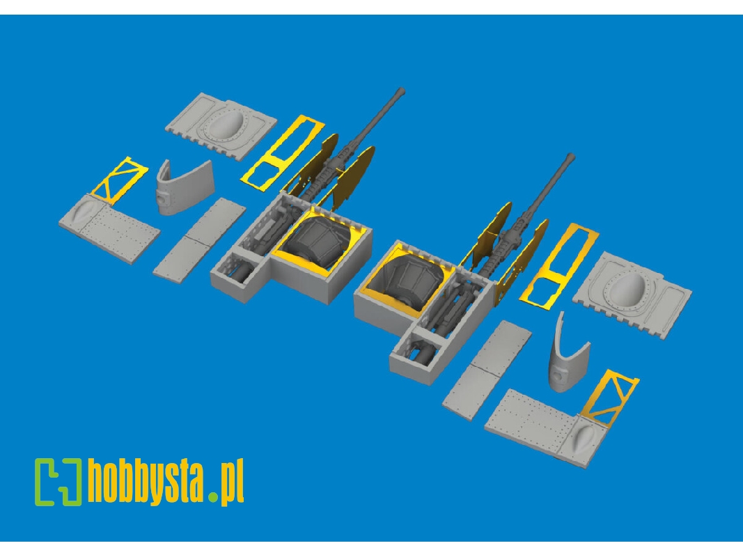 A6M5 Type 52 gun bays PRINT 1/48 - EDUARD - zdjęcie 1 A6M5 Type 52 gun bays PRINT 1/48 - EDUARD - zdjęcie 1