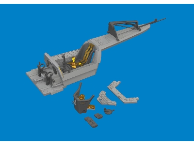 Fw 190A-6 cockpit PRINT 1/48 - EDUARD - zdjęcie 2