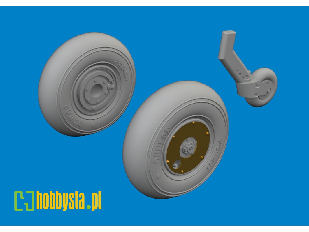 Spitfire Mk. V wheels 1/72 - TAMIYA - zdjęcie 1 Spitfire Mk. V wheels 1/72 - TAMIYA - zdjęcie 1