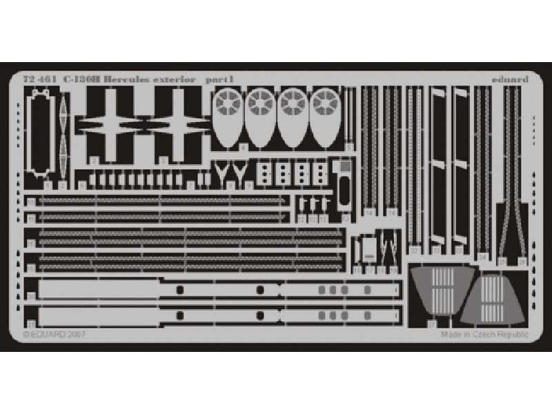  C-130H exterior 1/72 - Italeri - blaszki - zdjęcie 1