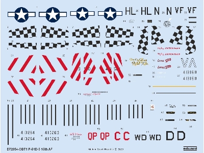 P-51D-5 "15th AF" 1/72 - EDUARD - zdjęcie 1