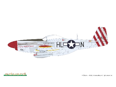 P-51D-5 "15th AF" 1/72 - EDUARD - zdjęcie 3