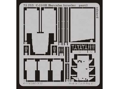  C-130H interior 1/72 - Italeri - blaszki - zdjęcie 4