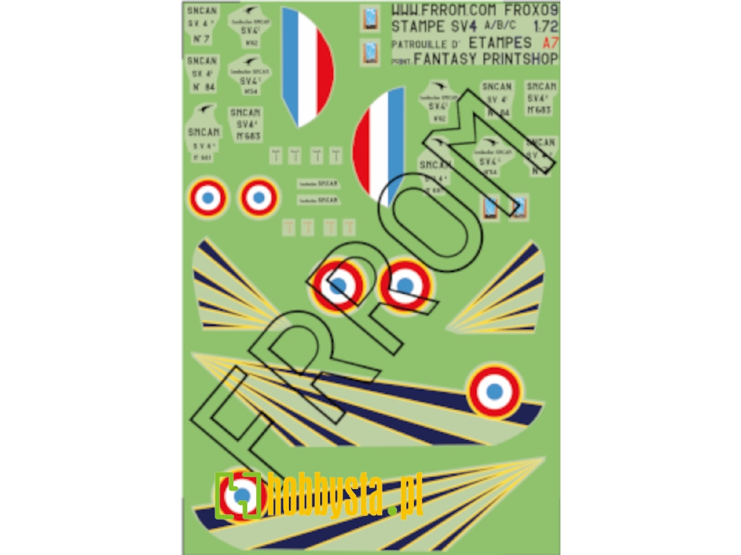 Stampe Sv4 Etampes (A7) - zdjęcie 1 Stampe Sv4 Etampes (A7) - zdjęcie 1