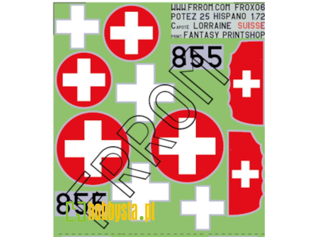 Potez 25 Suisse 855 (A7) - zdjęcie 1 Potez 25 Suisse 855 (A7) - zdjęcie 1