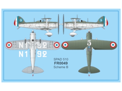 Spad 510 7 &#232;me Escadre - zdjęcie 3