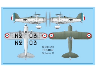 Spad 510 7 &#232;me Escadre - zdjęcie 4