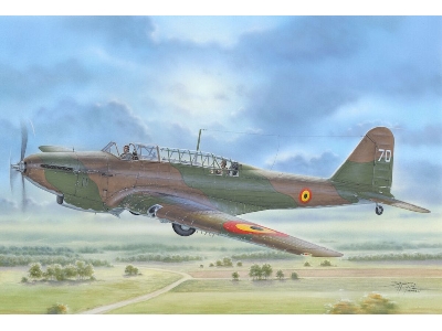 Fairey Battle Mk.I 'in Belgium' - zdjęcie 1