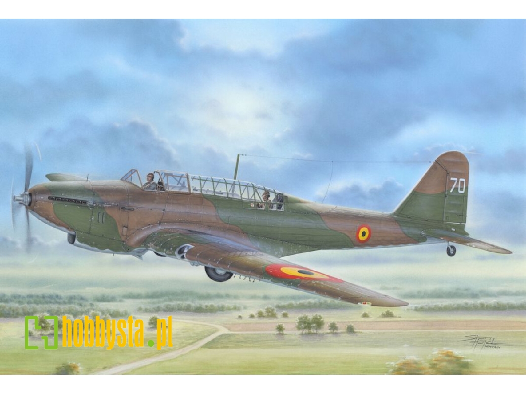 Fairey Battle Mk.I 'in Belgium' - zdjęcie 1 Fairey Battle Mk.I 'in Belgium' - zdjęcie 1