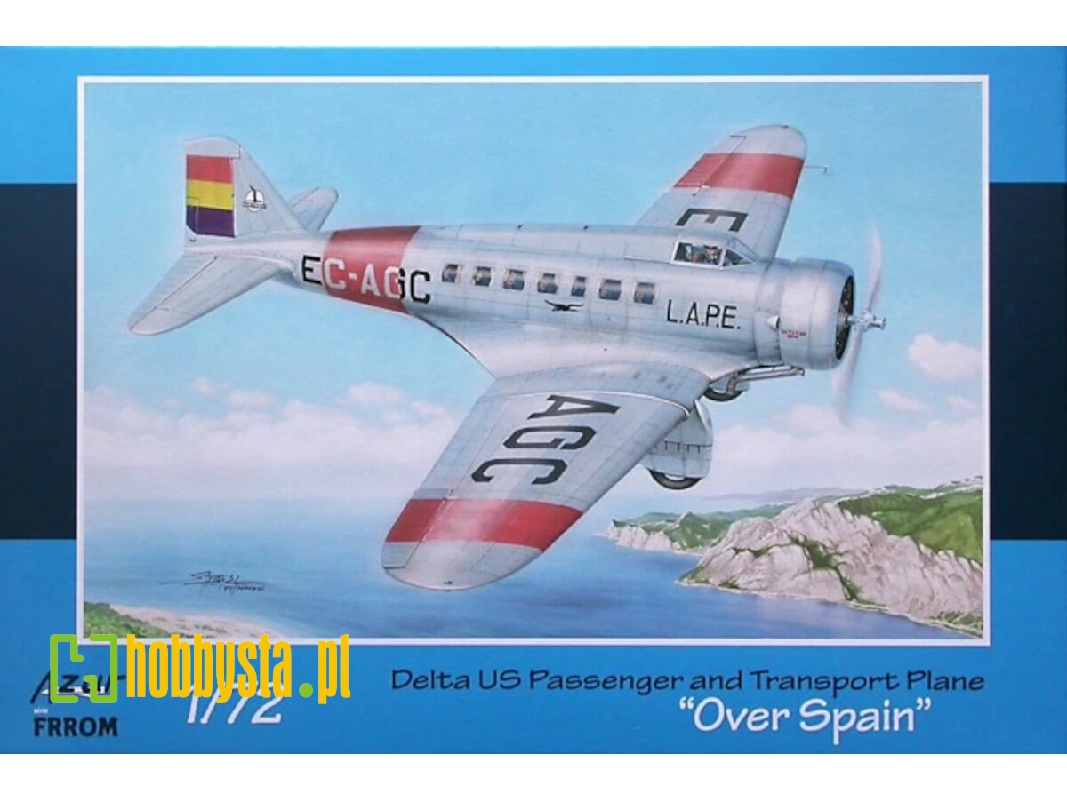 Northrop Delta Over Spain - zdjęcie 1 Northrop Delta Over Spain - zdjęcie 1