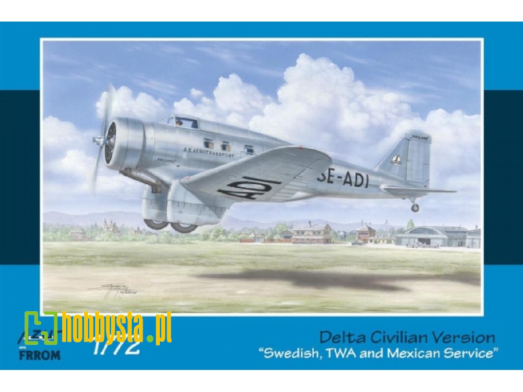 Delta Civilian Version "swedish, Twa And Mexican Service" - zdjęcie 1 Delta Civilian Version "swedish, Twa And Mexican Service" - zdjęcie 1