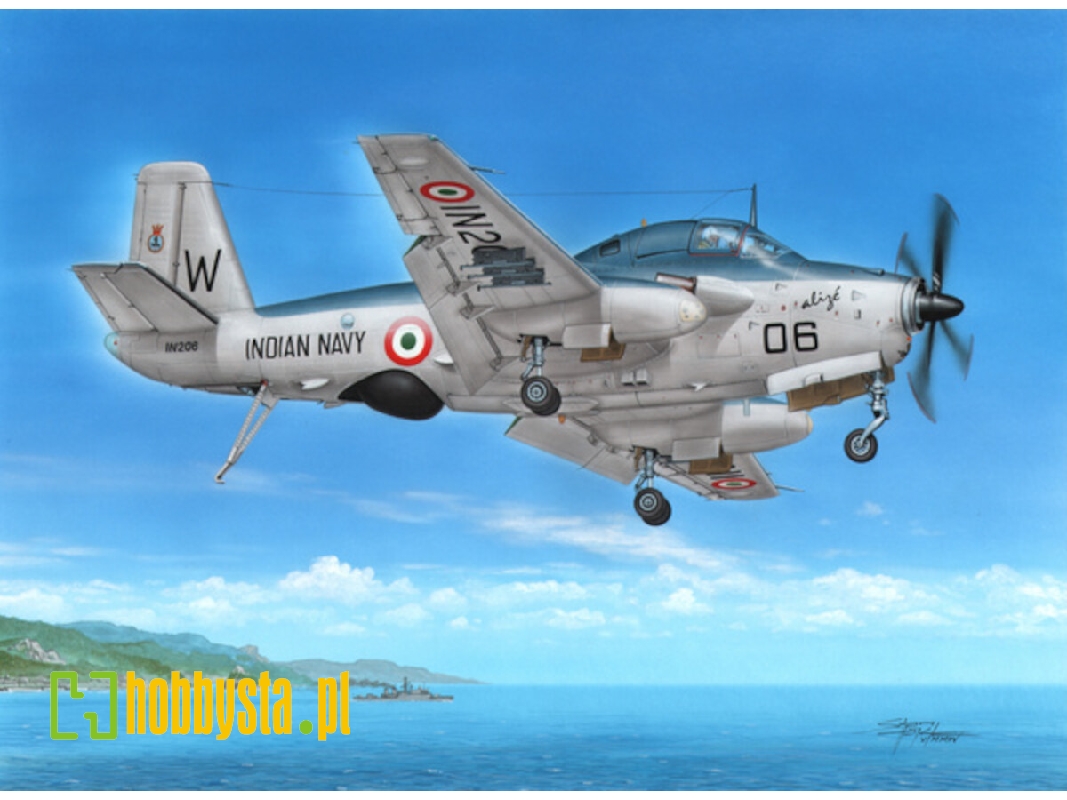 Breguet 1050 Alízé 1 G India - zdjęcie 1