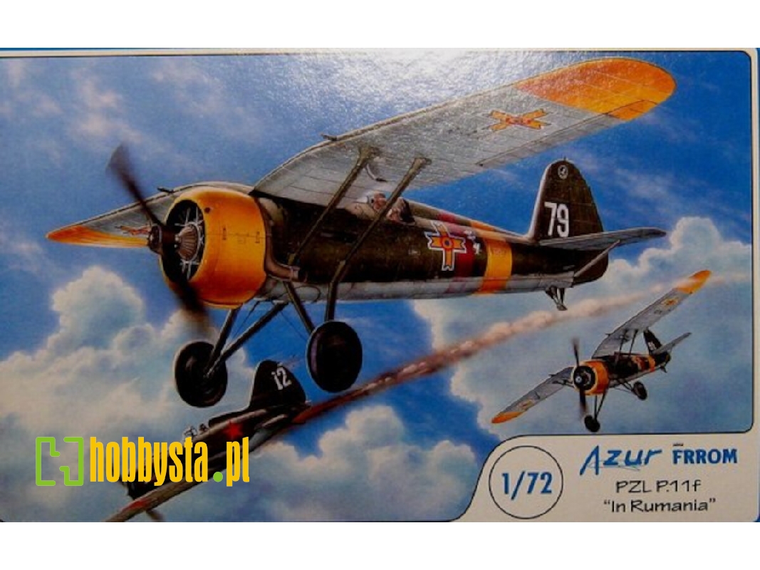 Pzl P.11f "in Rumania" - zdjęcie 1 Pzl P.11f "in Rumania" - zdjęcie 1