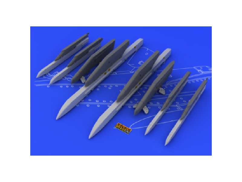 Su-25K wing pylons 1/48 - żywica i blaszki - zdjęcie 1 Su-25K wing pylons 1/48 - żywica i blaszki - zdjęcie 1