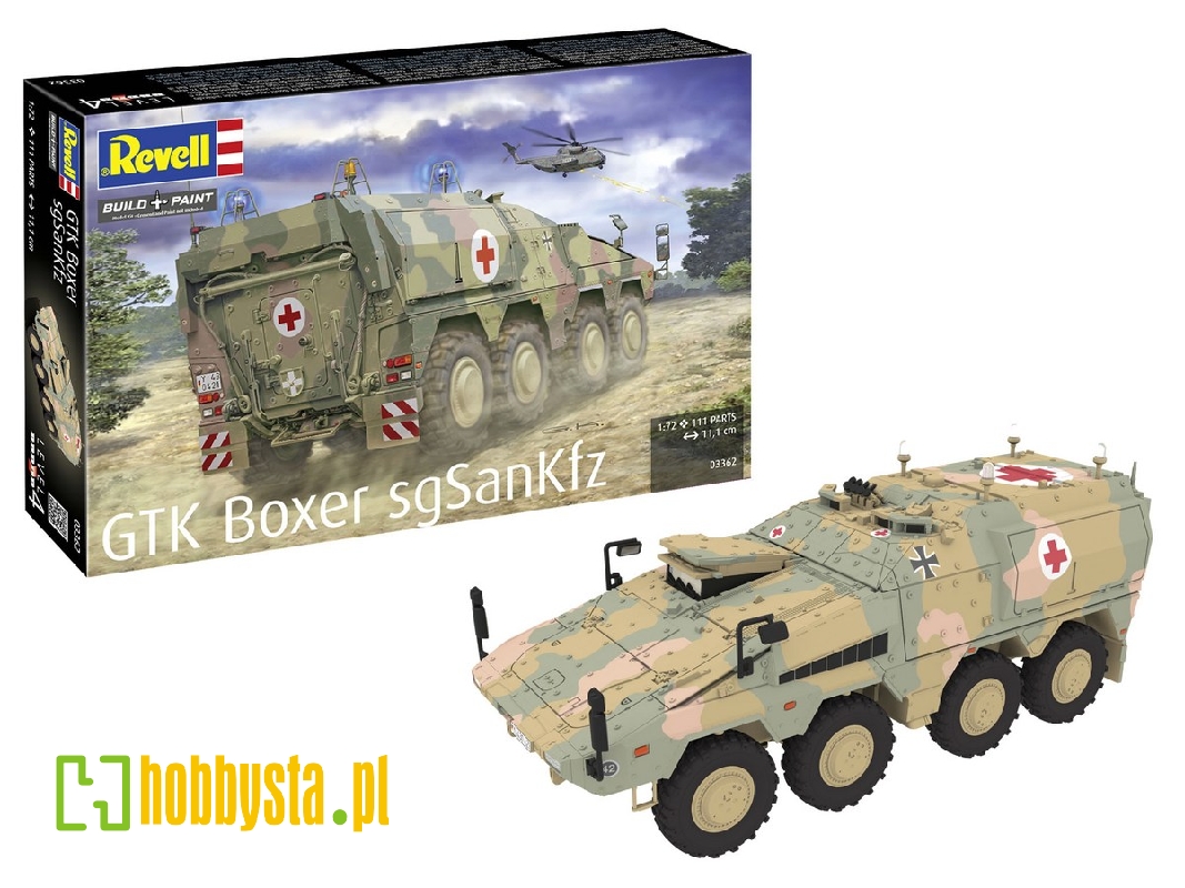 Gtk Boxer Sgsankfz (Build And Paint) - zdjęcie 1 Gtk Boxer Sgsankfz (Build And Paint) - zdjęcie 1
