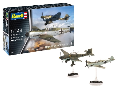 Messerschmitt Bf 109e & Junkers Ju87b - zdjęcie 1