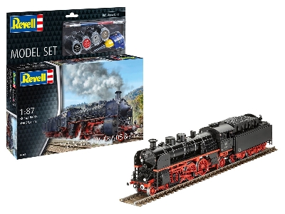 Express Locomotive (Schnellzuglokomotive) Br 18 505 & Tender 2'3't 38 - Model Set - zdjęcie 1