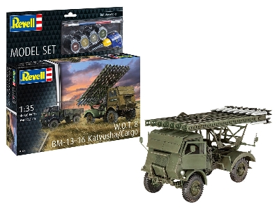 W.O.T. 8 Bm-13-16 Katyusha/Cargo - Model Set - zdjęcie 1