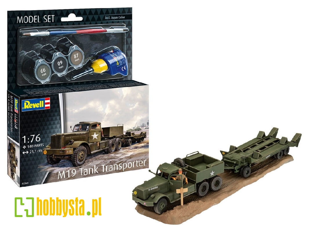 M19 Tank Transporter - Model Set - zdjęcie 1 M19 Tank Transporter - Model Set - zdjęcie 1