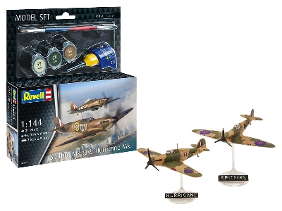 Spitfire Mk.Ia & Hurricane Mk.I - Model Set - zdjęcie 1