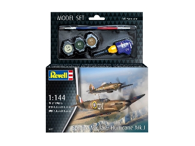 Spitfire Mk.Ia & Hurricane Mk.I - Model Set - zdjęcie 3