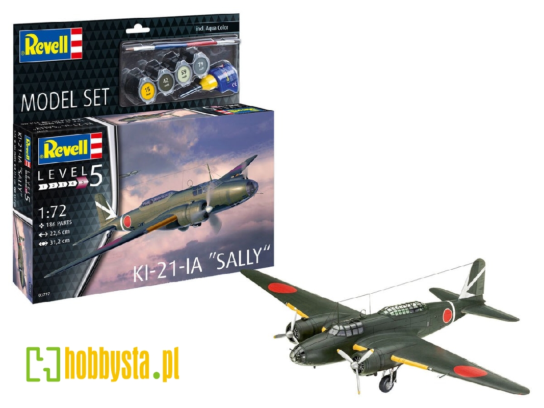 Ki-21-la Sally Model Set - zdjęcie 1 Ki-21-la Sally Model Set - zdjęcie 1