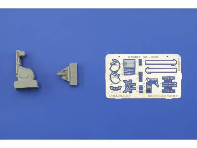  Su-7 seat 1/48 - Kovozavody Prostejov - żywica i blaszki - zdjęcie 8