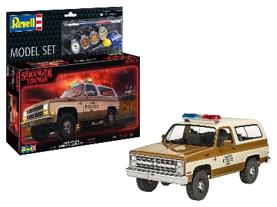 'Stranger Things' Chevrolet K5 Blazer (Model Set) - zdjęcie 1