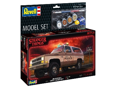 'Stranger Things' Chevrolet K5 Blazer (Model Set) - zdjęcie 2