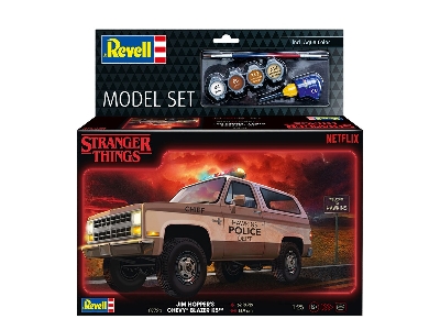 'Stranger Things' Chevrolet K5 Blazer (Model Set) - zdjęcie 3