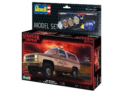 'Stranger Things' Chevrolet K5 Blazer (Model Set) - zdjęcie 4