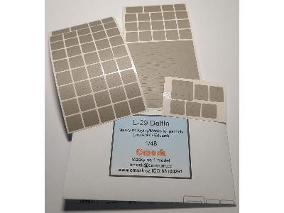 Aero L-29 Delfin - Mask For Panels (For Amk / Eduard Kits) - zdjęcie 3