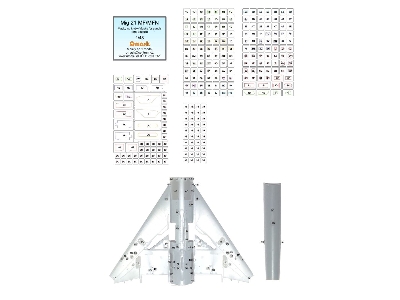 Mig-21 Mf / Mfn - Masks For Panels (For Eduard Kits) - zdjęcie 1