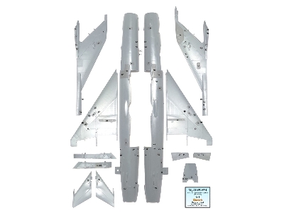 Mig-21 Mf / Mfn - Masks For Panels (For Eduard Kits) - zdjęcie 2