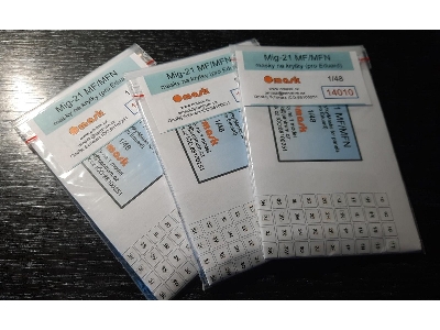 Mig-21 Mf / Mfn - Masks For Panels (For Eduard Kits) - zdjęcie 4