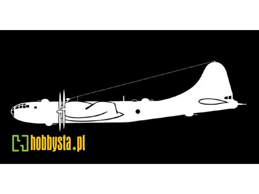 Sticker B-29 (21cm White) - zdjęcie 1 Sticker B-29 (21cm White) - zdjęcie 1