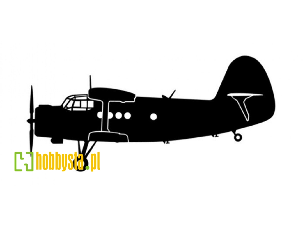 Sticker An-2 (18cm White) - zdjęcie 1 Sticker An-2 (18cm White) - zdjęcie 1