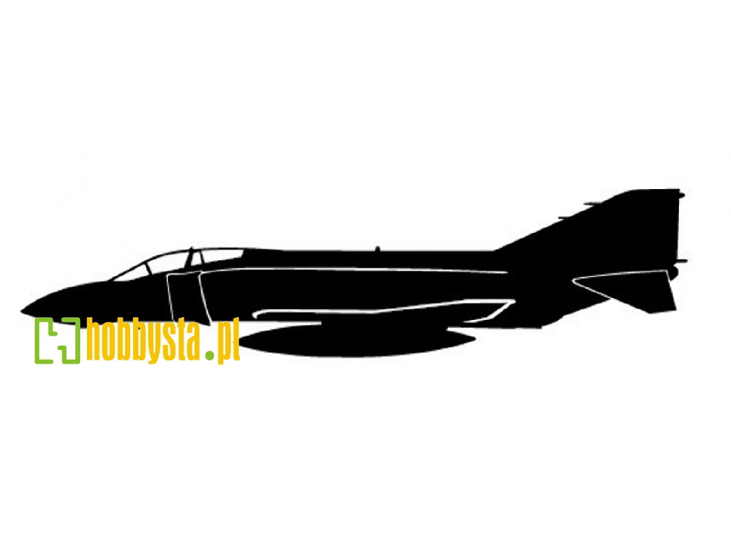 Sticker F-4 Phantom (15cm Black) - zdjęcie 1 Sticker F-4 Phantom (15cm Black) - zdjęcie 1